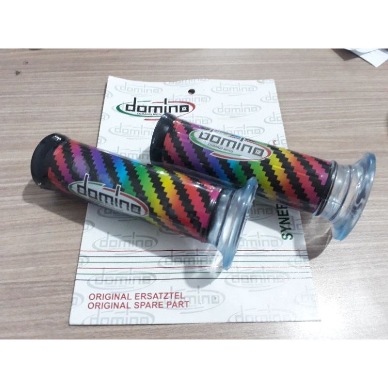 Grip Handgrip Carbon Rainbow Pelangi Protaper dan Domino Universal