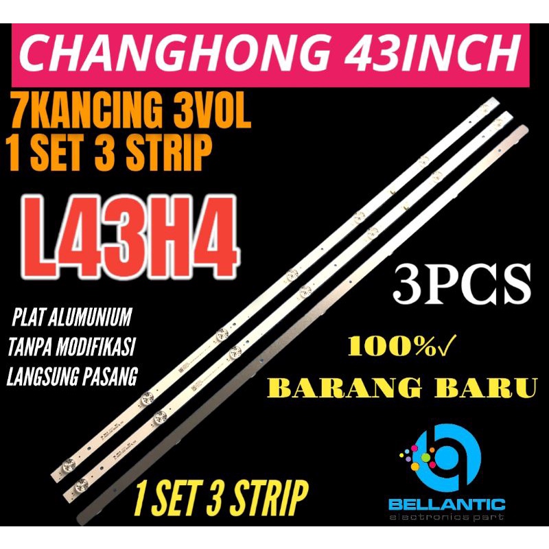 BACKLIGHT TV LED 43INCH CHANGHONG L43H4 BACKLIGHT TV LED 43INCH