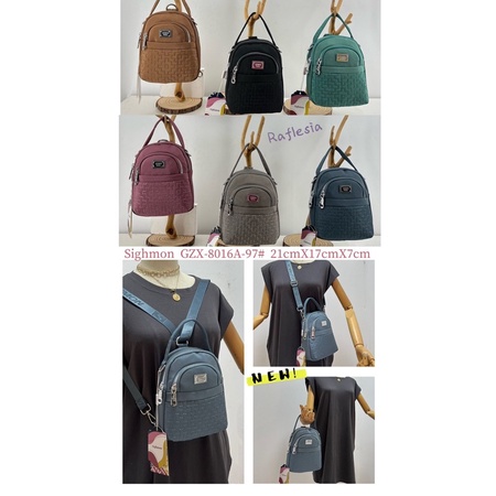 GZX8016A-97 TAS WANITA IMPORT SIGHMON 3in1 JINJING SELEMPANG RANSEL