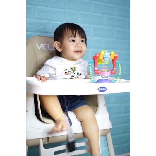 HIGH SPINNING CHAIR TOYS | Mainan High Chair Spinning Toy Baby | Mainan meja makan bayi