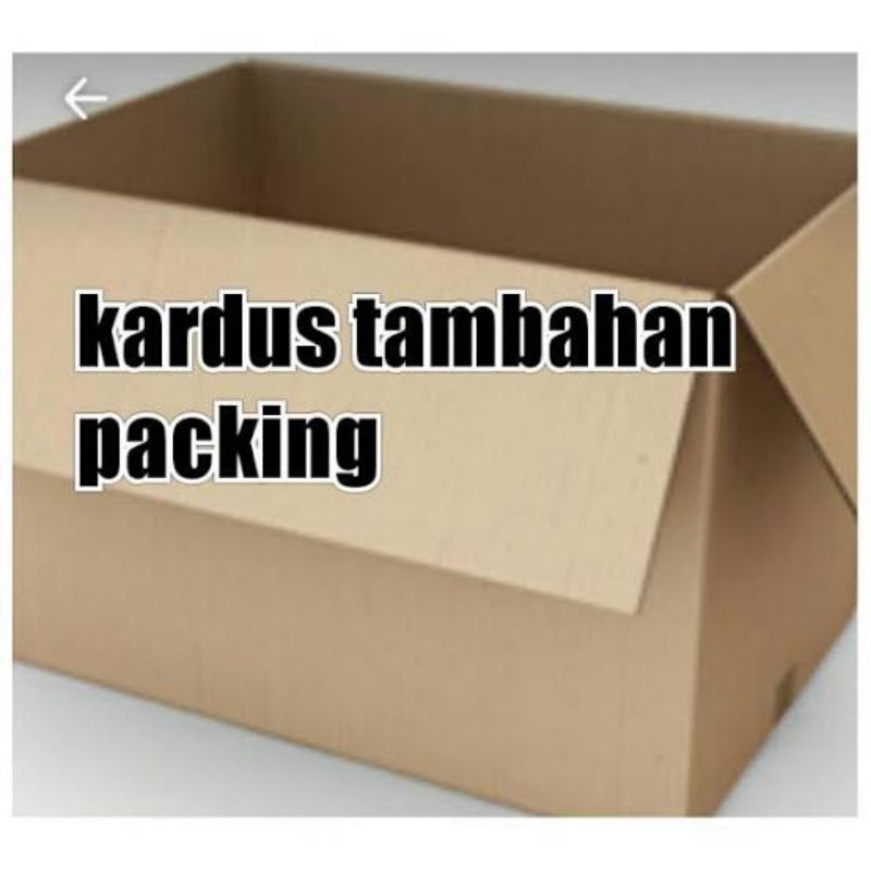 

PACKING KARDUS [BARANG BESAR] SUPAYA BARANG AMAN