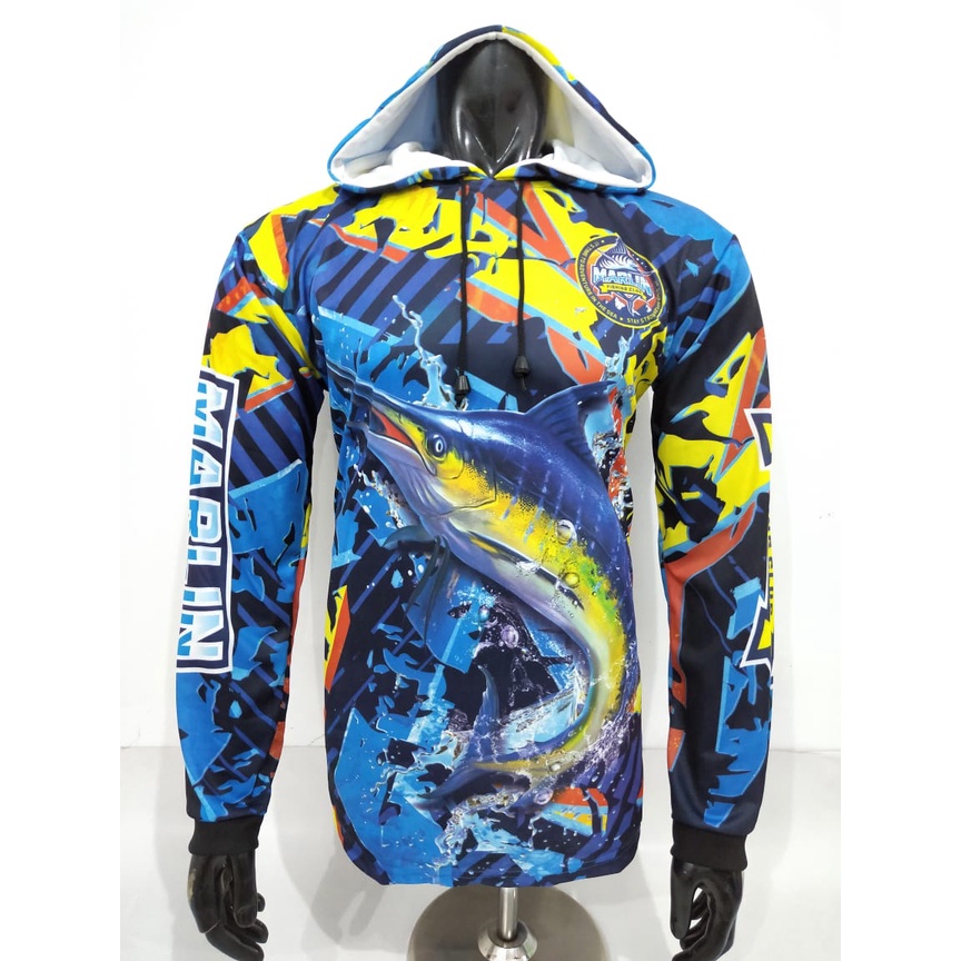 kaos jersey mancing bertopi-baju mancing bertopi 3