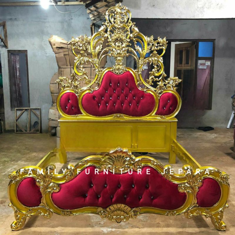 dipan tempat tidur luxury Jepara dipan tempat tidur ukir mewah