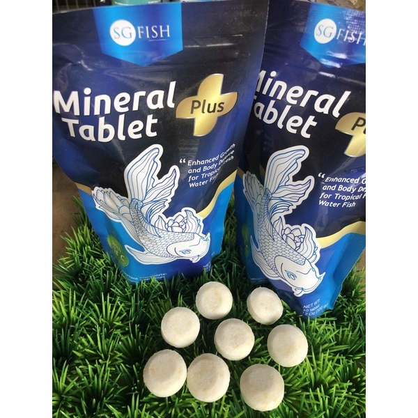 MINERAL TABLET SG FISH (VITAMIN IKAN) ISI 40 TABLET