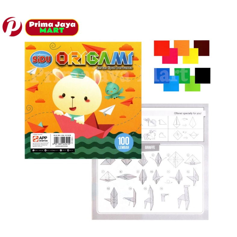 

Kertas Origami SDU 16x16CM ISI 100 Lembar