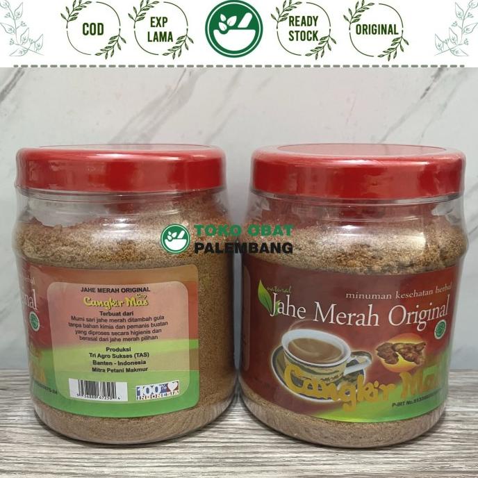 

JAHE MERAH ORIGINAL 330GR CAP CANGKIR MAS RED GINGER HERBAL ORIGINAL