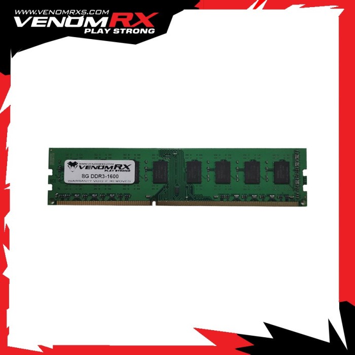 VenomRX Lodimm DDR3 8GB PC12800 / VenomRX DDR3 8GB PC12800 1600mhz
