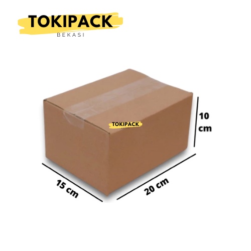 

Dus Karton Packing Polos 20 x 15 x10cm Tebal 3mm - Tokipack MB04