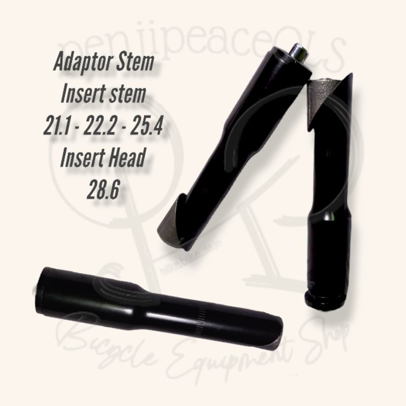 ADAPTOR STEM 21,1 adaptor stem 22.2 adaptor stem 25,4 stem standar ke oversize tiang stang