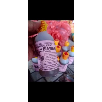 Minyak urut karo cap biawak