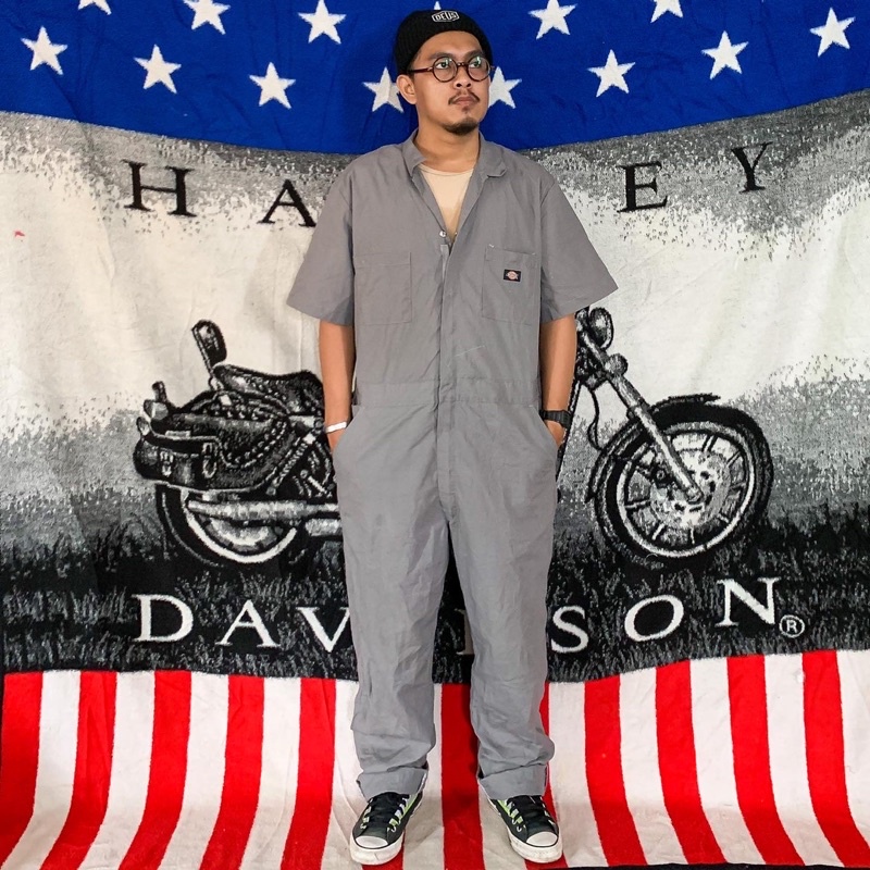 Dickies Coverall / Wearpack SS Grey