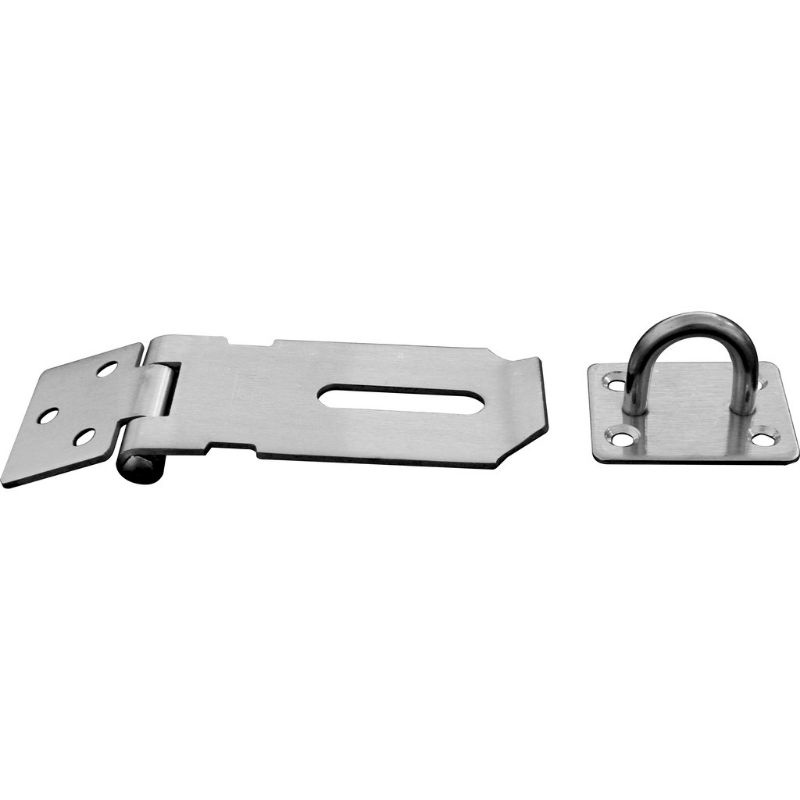 OVERVAL STAINLESS Overpal Besi Grendel Slot Kunci Gembok Lemari Pintu 3&quot; 4&quot; 5&quot; inch - IGM IO-004