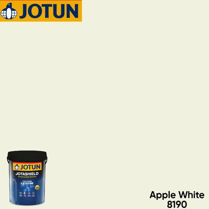 CAT TEMBOK EKSTERIOR JOTUN - APPLE WHITE/8190