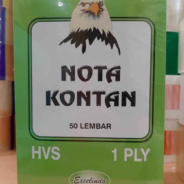 

Buku Nota Kontan Kecil HVS 1 Ply Excelindo (Nota 1 Rangkap Kecil) INV