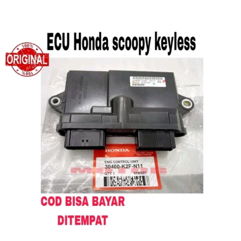 Ecu ecm Honda Scoopy Esp  keyless LED new  2021
