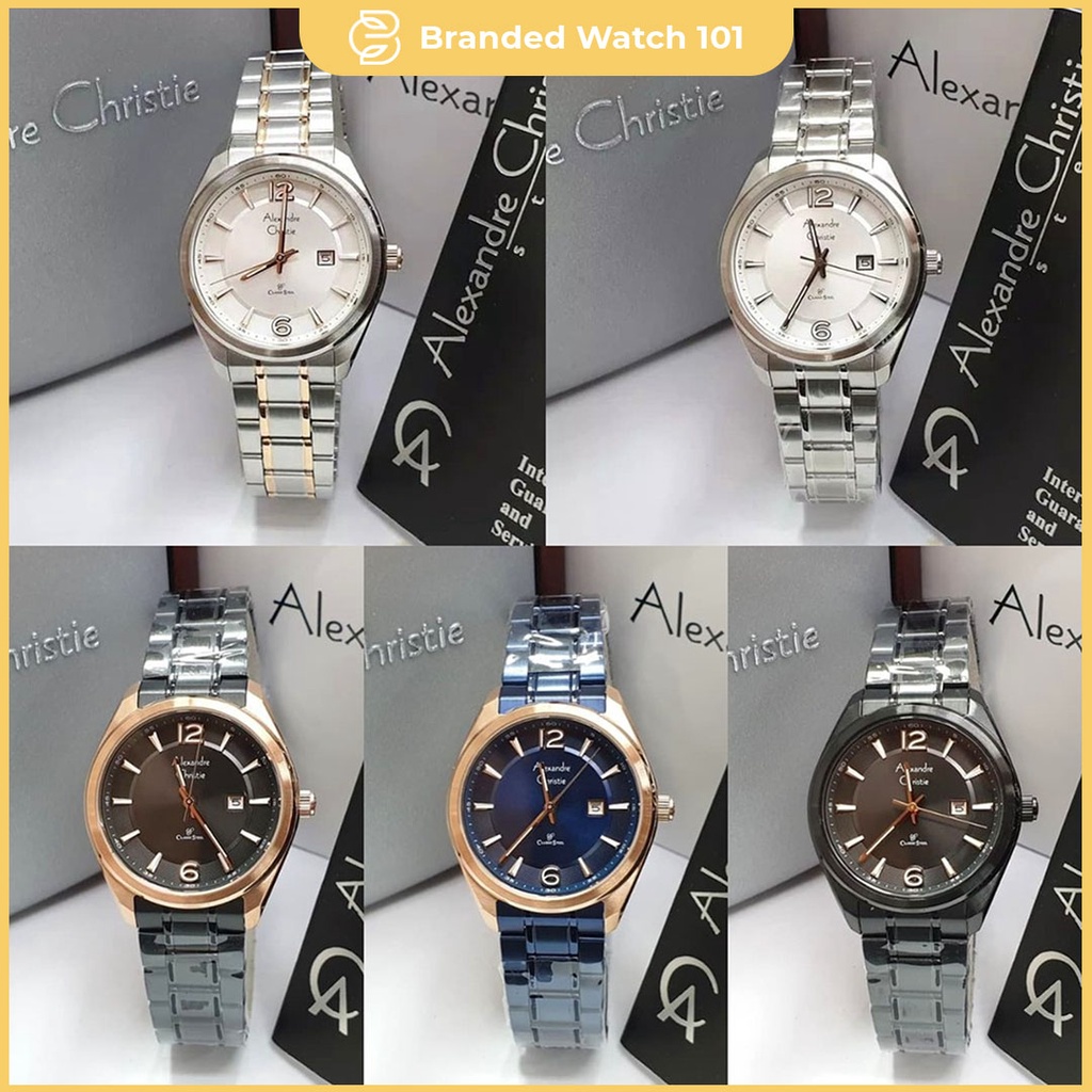 ORIGINAL Jam Tangan Wanita Alexandre Christie AC 8583 / AC8583 Garansi 1 Tahun