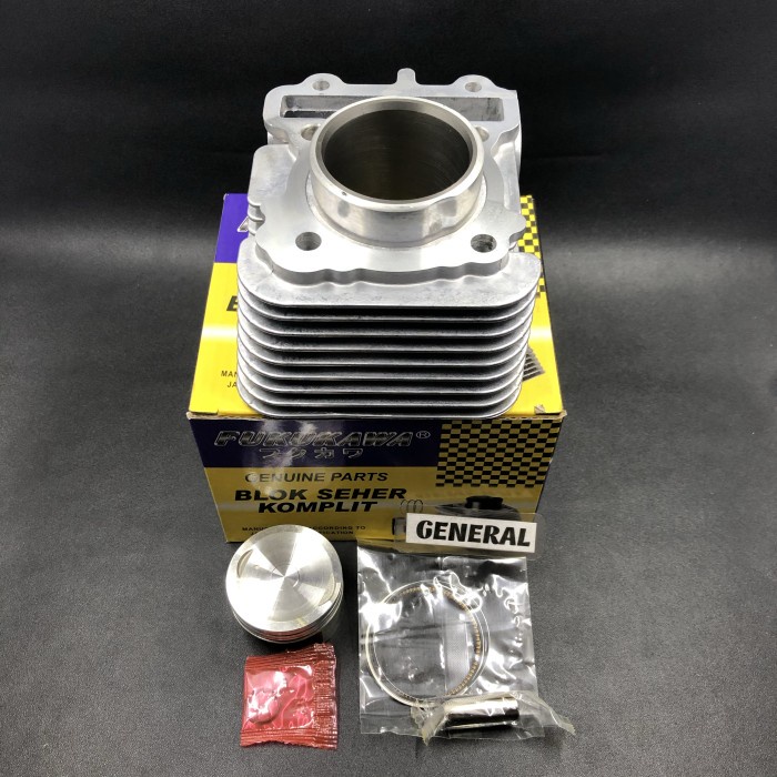 Blok Seher Komplit + Piston Kit Mio 125 M3 2PH Fukukawa Cylinder Block