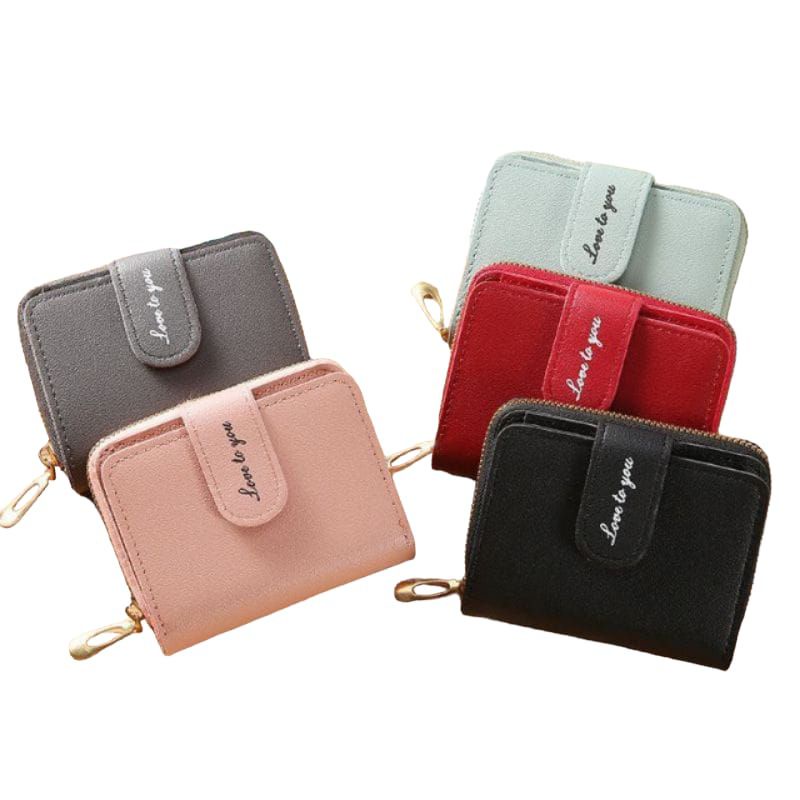 EV D818 dompet Lipat  wanita import lipat resleting