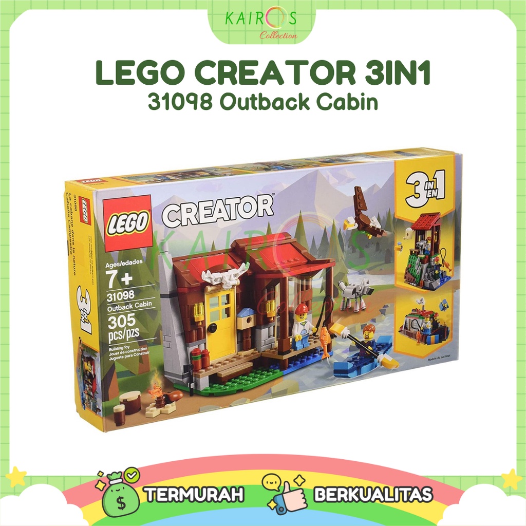 LEGO 3in1 Creator 31098 Outback Cabin 31098