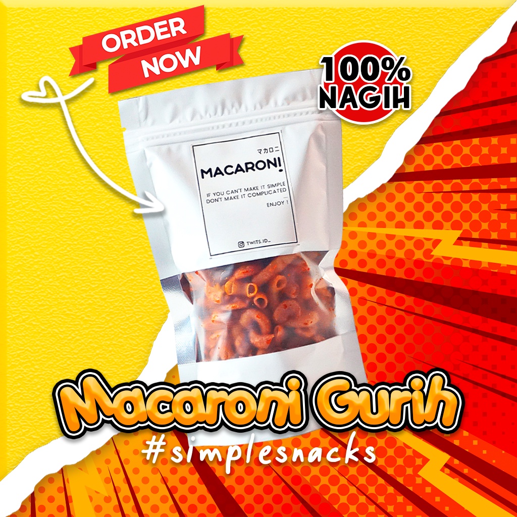 

MACARONI PEDAS DAN GURIH