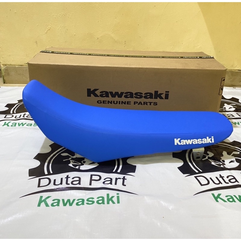 JOK SADEL JOK KAWASAKI KLX 150 BF BIRU ORIGINAL