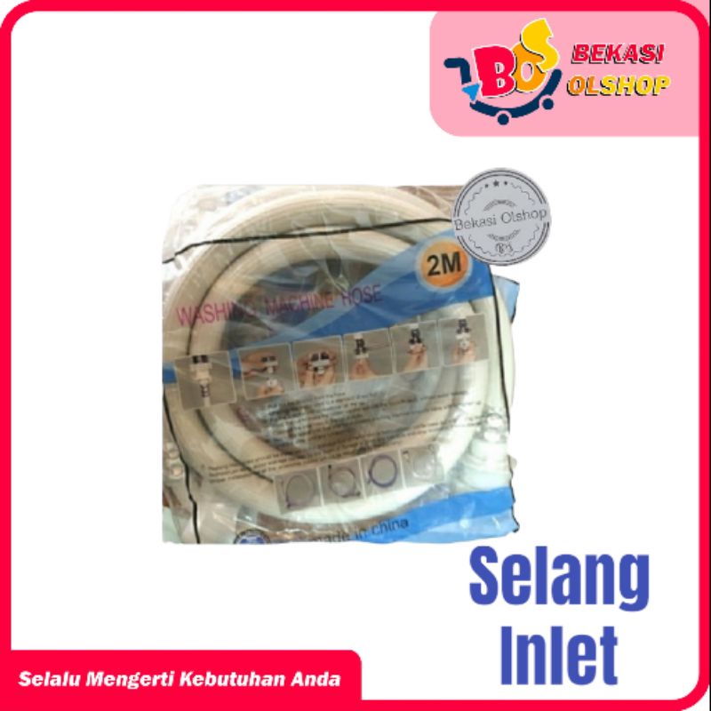 SELANG INLET 1,5 METER  TOP LOADING/FRONT LOADING