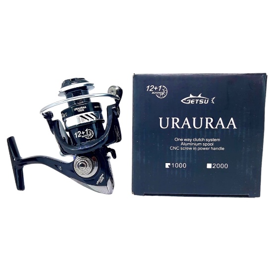 Reel Pancing GETSU URA URAURA URAURAA 12+1 POWER HANDLE Sangat MURAH