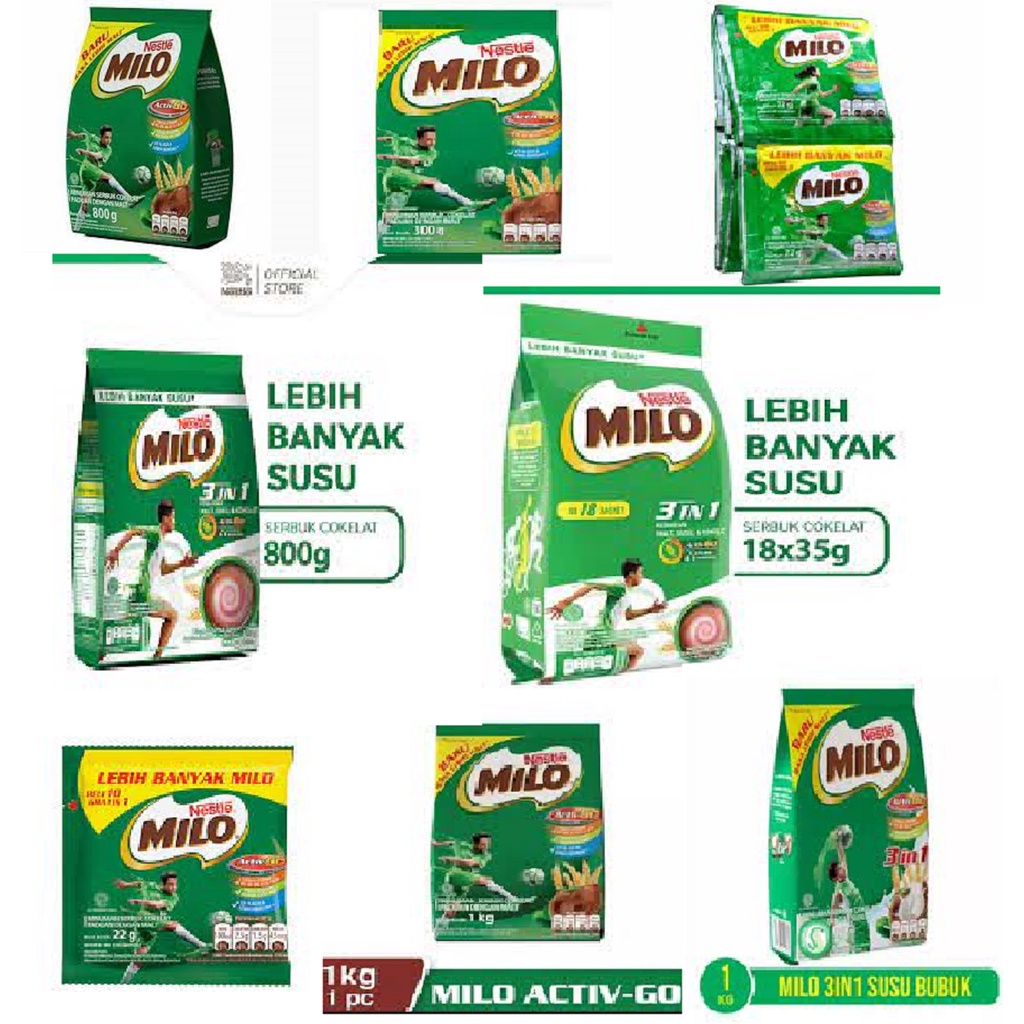 

MILO ACTIVE GO & MILO 3 IN 1 ( AL VARIANT )