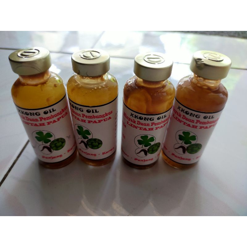 XKONG OIL Minyak Daun Pembungkus Lintah Papua