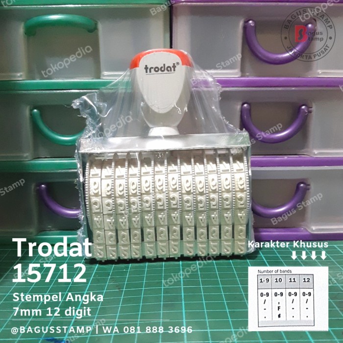 

Nikmati Stempel Angka Manual 12 Digit 7Mm Trodat 15712 Sale!!!