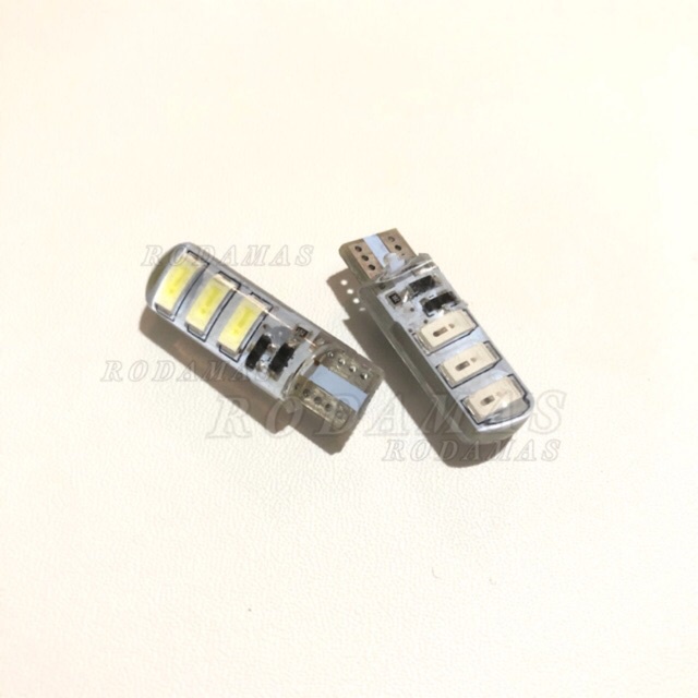 [SATUAN] T10 SEN SEIN SENJA MODEL DIAM STILL STANDBY LED HIGH QUALITY 6 TITIK 6 LED MOBIL MOTOR