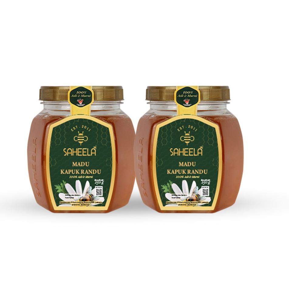 

TRCC7o2N--Saheela Madu Murni (Kapuk Randu) 500gr BPOM | 100% Madu Murni Tanpa Campuran