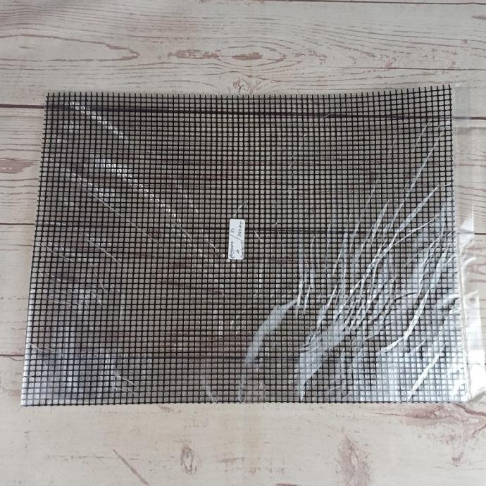 

*#*#*#*#] Alas Panggang BBQ Grilling Mats Grid Shape 30x40cm - B30 - Black