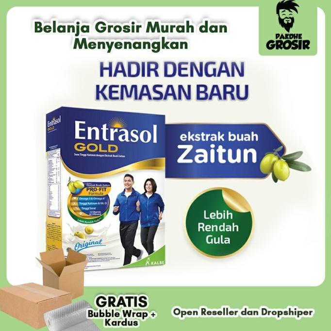 

[ COD ] Susu Entrasol Gold Original 350 gram