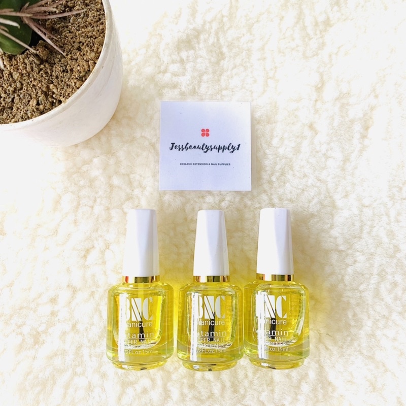 BNC Nail Oil Hardener Softener Minyak Vitamin Kuku 15ml