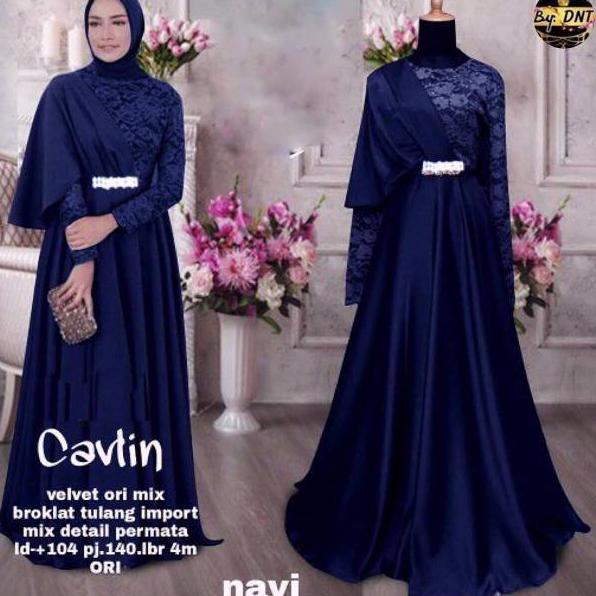 Sangat Nyaman.. GAMIS BROKAT CAVLIN // PUSAT KULAKAN BATIK