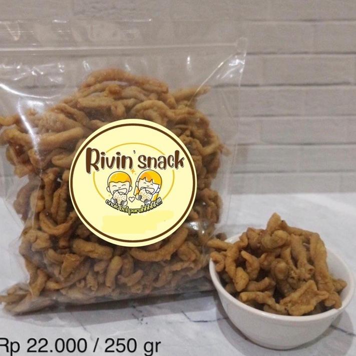 

Pasti Laku--KERIPIK USUS AYAM 200gr
