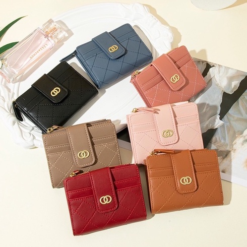 ONLYONE12 Dompet Baellerry  / Dompet Wanita Lipat Dompet Wanita Kulit Import Bahan Premium 5slot Kartu / Dompet Card Holder