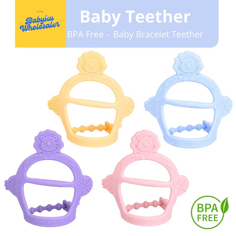 Gigitan gelang bayi / Gigitan bayi / baby teether / mainan gigitan bayi