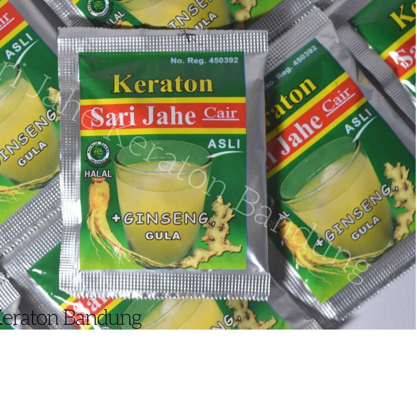 

EXCLUSIVE![GROSIR] Sari Jahe Keraton Cair Isi 12 Sachet | EXPIRED PANJANG | 100% ORIGINAL|SQ7