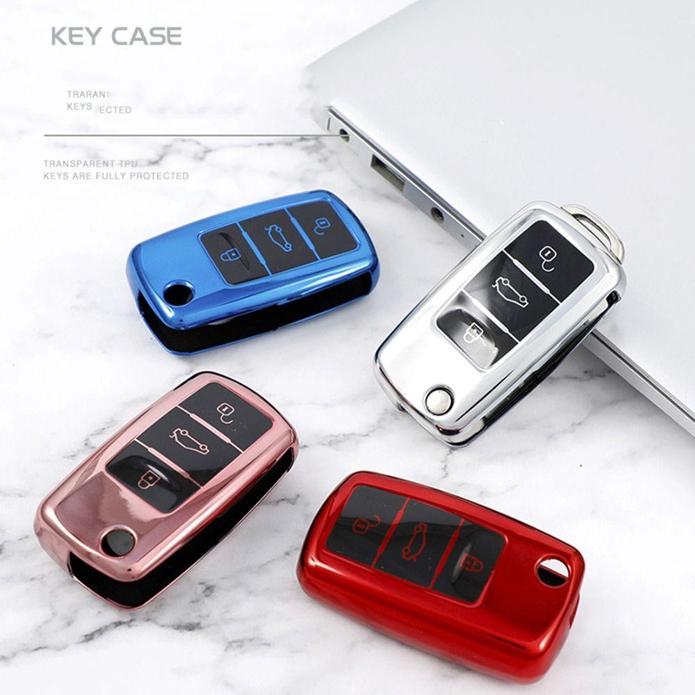 Preva Remote Key Case Soft TPU Aksesoris Mobil Skin Key Fob Cover