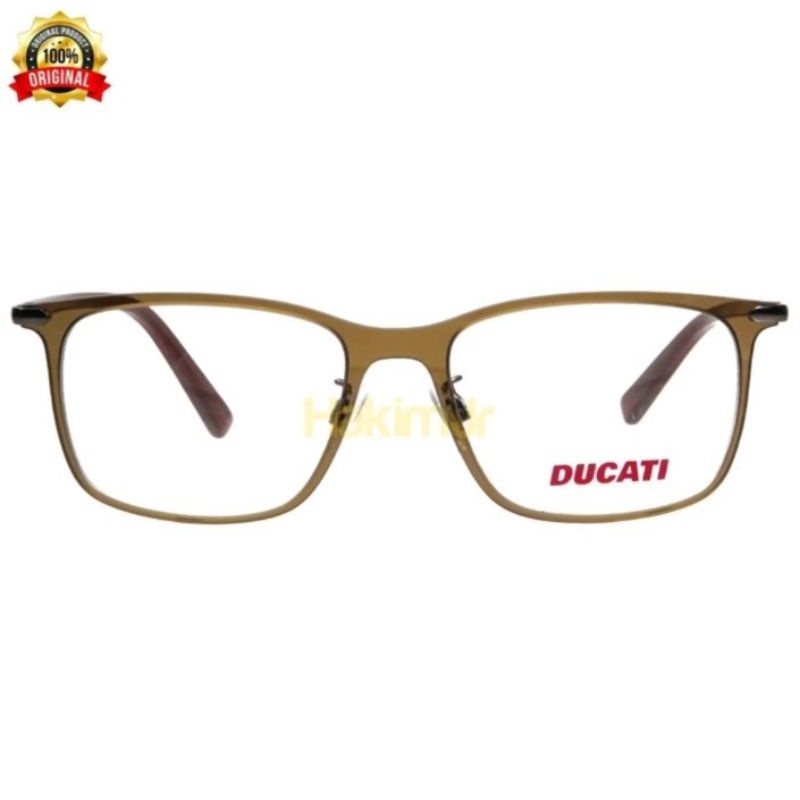 Frame Kacamata Original Ducati DA1042-1 144 s54 Brown