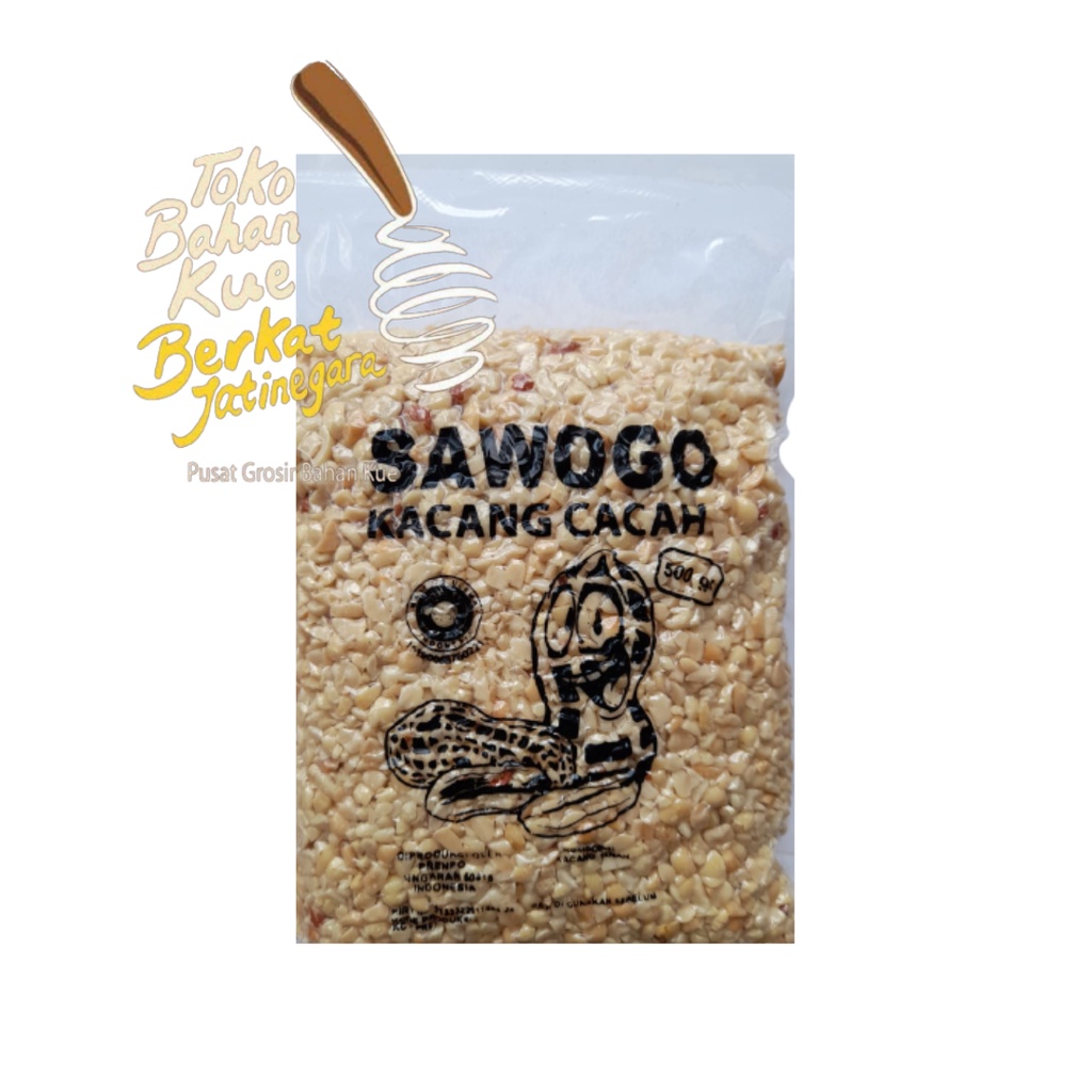

KACANG SANGRAI SAWOGO KEMASAN 500 GR / KACANG CACAH