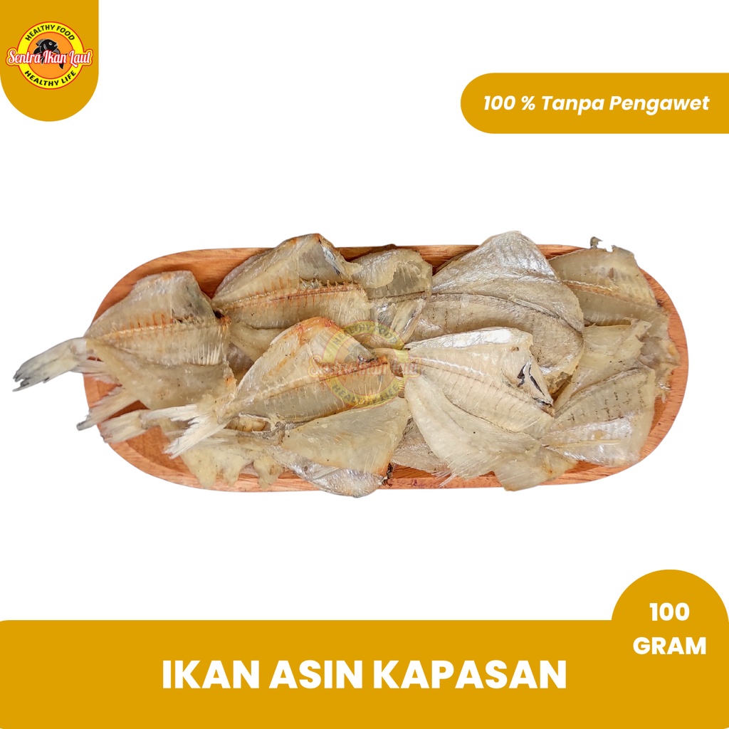 

Ikan Asin Kering Kapas Kapasan 100 Gram