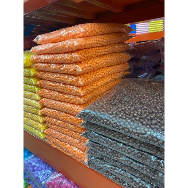 (Pon ) Mote Susu Bulat Manik Manik Bulat Pastel 4/6/8mm Bahan