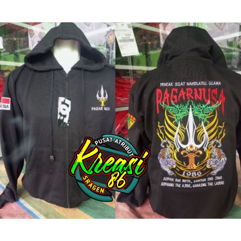 Jaket pagar nusa bordir terbaru