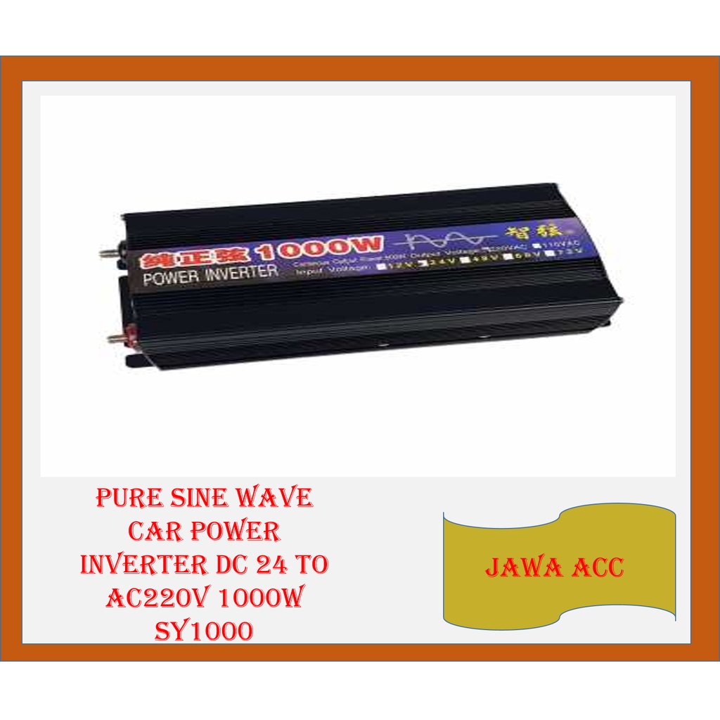 Power inverter 1000 watt  pure sine wavem24 volt power inverter mobil inverter mobil 1000w