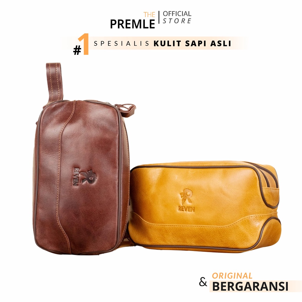 Tas Kulit Asli Pria Clutch Pria Branded Original Premium Tas Cowok Keren Handbag Pria Terbaru Ori