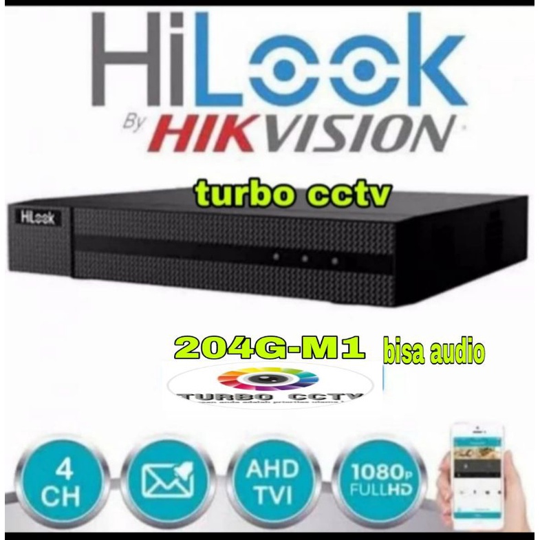 DVR-204G-M1 - HILOOK DVR 4CH SUPPORT AUDIO