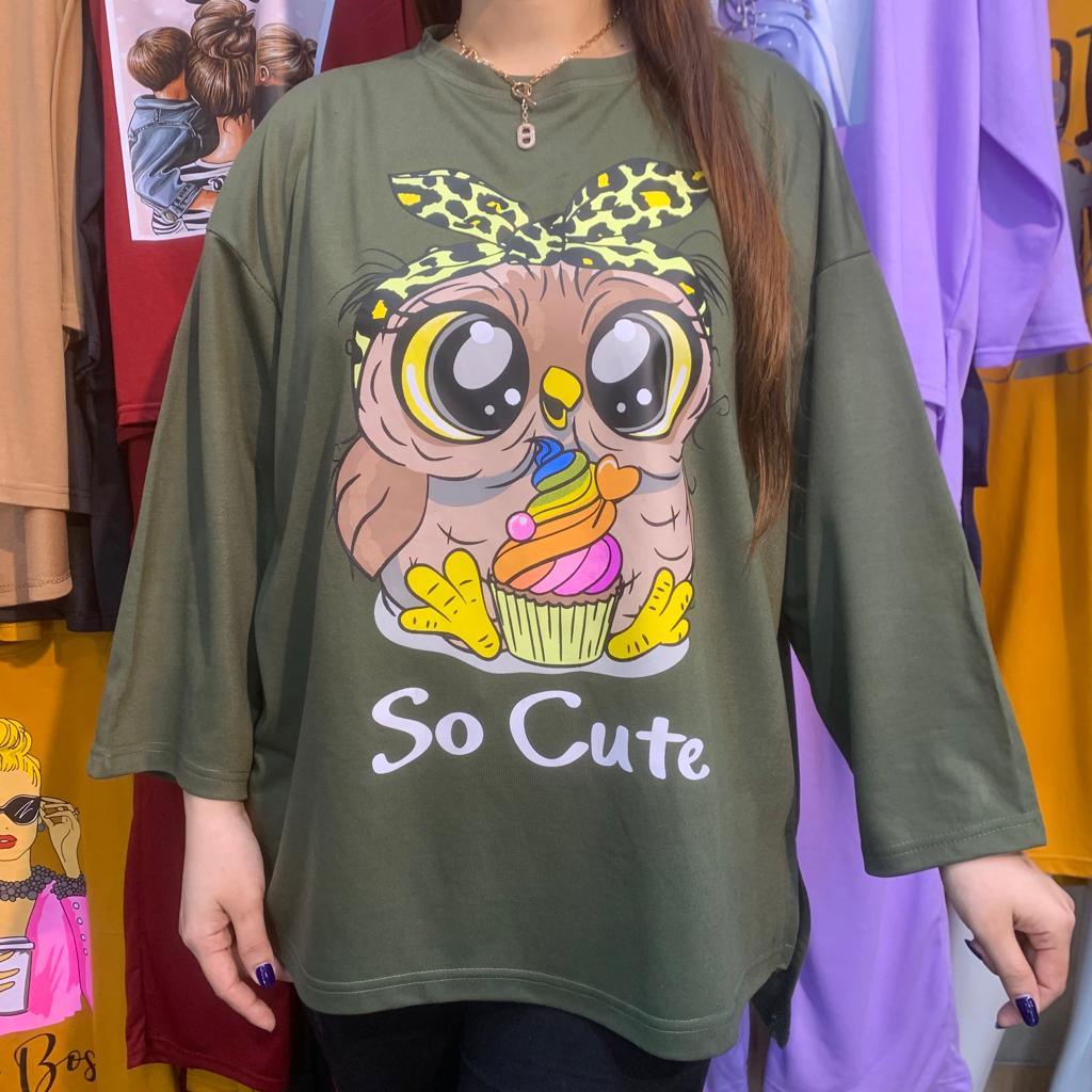 GR ATASAN OVERSIZE TOP BASIC JUMBO BABYTERRY PREMIUM SR583